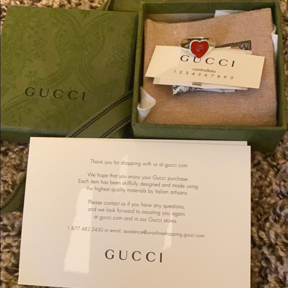 Authentic Gucci Ring